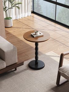 Tavolo da caffè convertibile moderno e minimalista nuovo arrivo in legno massello accanto al tavolo per <span class=keywords><strong>soggiorno</strong></span> mobile1 - Product Image 4