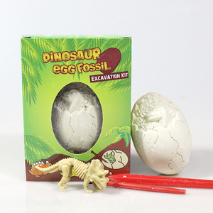 Nouveau <span class=keywords><strong>Kit</strong></span> d'Excavation d'Œufs de Dinosaures Fossiles, Jouet Archeologique STEM pour Enfants, Modèle de Dino Géant à Découvrir pour l'Apprentissage Préscolaire Ludique - Product Image 3