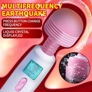 Blanc rose lesbienne japonais Obsedian <span class=keywords><strong>Massage</strong></span> gode Av Clitoris plaisir baguette masseur vibrateur Sex Toy Wom pour le sexe - Product Image 2