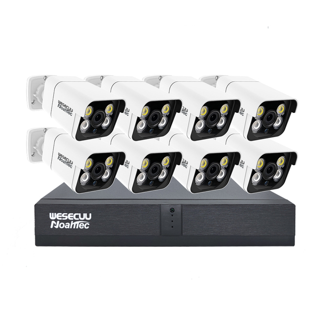 Manufacturer 5mp 4k 8mp 4 8 16 Channel NVR HD AI Ip Poe Nvr Home Outdoor Security Camera 4ch 4k 8CH Poe Nvr Kit