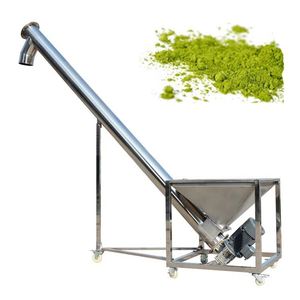 Transportador de tornillo ajustable en altura Tornillo <span class=keywords><strong>sin</strong></span> <span class=keywords><strong>fin</strong></span> para transportar polvos Transportador Industrial - Product Image 4