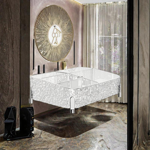 Caja Organizadora de Cosméticos de Plástico PET de Lujo al por Mayor, Organizador de Maquillaje con Cajones para Escritorio, para Pinceles y Lápices Labiales - Product Image 5