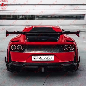Z-ART M Style 812 Rear Wing for Ferrari 812 Prepreg Carbon Fiber Rear Trunk Lid Wind Spoiler for Ferrari 812 <strong>Superfast</strong> - Product Image 5
