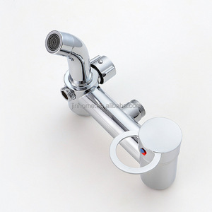 Chrome Brass <strong>Shower</strong> Column Set High Pressure Rainfall <strong>Shower</strong> <strong>Taps</strong> Wall Mounted <strong>Shower</strong> Mixer Set Bathroom - Product Image 3