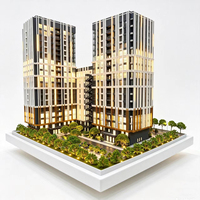 Maqueta Arquitectónica Personalizada de Edificio Comercial y Hotelero de Uso Mixto