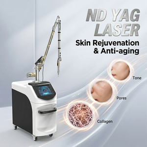 เครื่องเลเซอร์ทางการแพทย์แบบ <span class=keywords><strong>Q</strong></span>-Switch Nd:YAG อุปกรณ์เลเซอร์ความงาม กระชับผิว เลเซอร์พิโกวินาที อุปกรณ์ลบรอยสักบนใบหน้า - Product Image 1