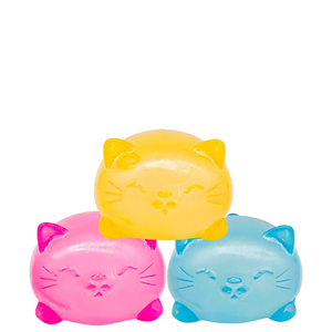 ลูกบอลบีบคลายเครียด PU นุ่มสำหรับลูกแมว - ของเล่นบีบสนุกๆ สำหรับแมว - Product Image 1