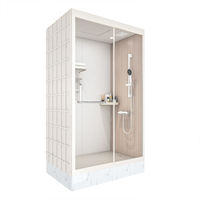 Unité de salle de bain préfabriquée tout-en-un autoportante Douche Toilette et Toilette Salle de bain portable Dosettes de salle de bain modulaires