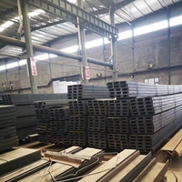 Profilé en C en acier au carbone ASTM A36 de qualité supérieure, 50-400 mm, support structurel pour bâtiments