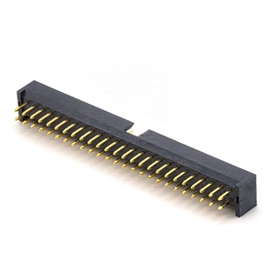 Conector DIN de Caja con Paso de 2.0mm (Contactos de Latón, Carcasa de Nylon) Recto H4.8mm 2*25P para Aplicaciones en PCB - Product Image 1