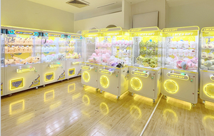 Kim Loại Lớn Arcade Crane Claw máy đồng tiền hoạt động máy bán hàng tự động cho búp bê Grabber Snack mù Hộp kích thước lớn Arcade máy - Product Image 4