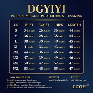 Abito midi avvolgente in raso metallizzato <span class=keywords><strong>a</strong></span> vita alta con pieghe Toronto da donna, <span class=keywords><strong>taglie</strong></span> <span class=keywords><strong>forti</strong></span>, per invitati <span class=keywords><strong>a</strong></span> matrimoni, cocktail party, <span class=keywords><strong>taglie</strong></span> USA dalla S alla 5XL - Product Image 3