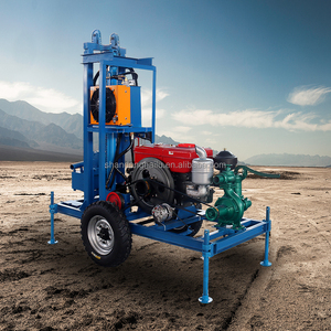 Machine portative professionnelle de trou d'alésage 150 mètres de profondeur de plate-forme de forage de puits d'eau hydraulique composants de noyau de moteur diesel - Product Image 4