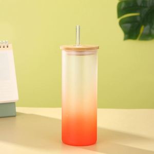 Vaso de Vidrio Recto de 20 oz con Base de Corcho Protectora para Evitar Rayones en la Mesa - Product Image 1