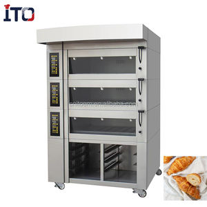 معدات المخابز التجارية أفران سطح كهربائية مع 6 صواني إنتاج - Product Image 2