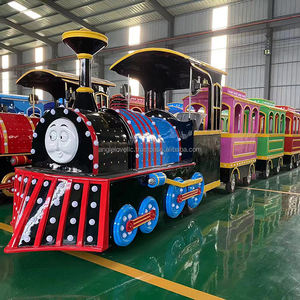 Factory Direct Sale Shopping Mall Business <b>Amusement</b> <b>Park</b> <b>Rides</b> Electric Attraction Kids Tourist Trackless Train for Sale - Product Image 4
