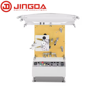 Machine d'impression automatique d'étiquettes d'entretien de tissus 2 couleurs Imprimante flexographique pour étiquettes d'entretien de tissus Ruban adhésif