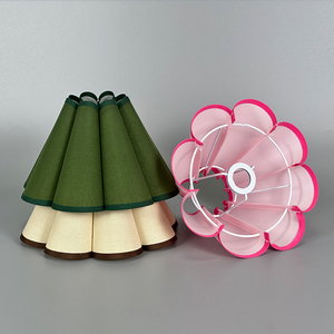 <span class=keywords><strong>Paralume</strong></span> Personalizzabile in Tessuto per Lampada da Tavolo, Coprilampada Rotondo in Lino Intrecciato per Decorazioni Matrimoniali, Lampada da Tavolo e da Terra - Product Image 3