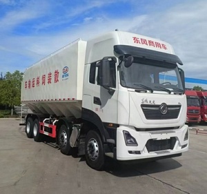 Dongfeng 30-40CBM Camion d'alimentation de volaille Système de contrôle hydraulique à double compartiment efficace pour les fermes avicoles et d'élevage - Product Image 3