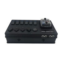 Système de batterie double 12V 4x4, interrupteur à bascule CC, boîte de distribution électrique, panneau de commande de capote avec prise
