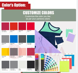 एक महिला ठोस रंग 2-टुकड़ा जिम कसरत उच्च गुणवत्ता वाले सहज सक्रिय खिंचाव त्वरित शुष्क सांस लेने योग्य खेल शीर्ष और पोशाक - Product Image 6