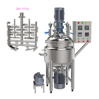 Homogénéisateur à cisaillement élevé, mélangeur émulsifiant sous vide, machine d'homogénéisation, mélangeur industriel pour haute viscosité