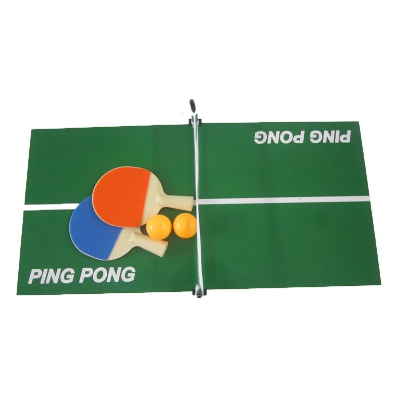 LANDER Table Tennis Game 60*30*6.5cm MDF Board Game For The Whole Family Party Parent-child Interaction Entertainment