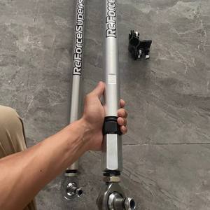 SOARAP Biellette de Direction et Bras Oscillants Arrière Supérieurs et Inférieurs Réglables en Aluminium 7075 pour Nissan Patrol GQ/<span class=keywords><strong>GR</strong></span> Y60 GU Y61 4x4 - Product Image 3