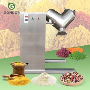 Équipement automatique pour ligne de production de poudre de farine sèche, mélangeur en V de 200 L avec forme en V - Product Image 1