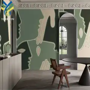 Rouleau de papier peint de Camouflage 3D, décoration murale moderne pour chambre à coucher