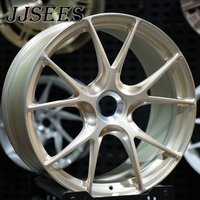 JJSEES 17 18 19 20 22 pouces 5x120 5x114.3 5x130 Roues multi-rayons pour voitures particulières Roues forgées Jantes pour bmw X5 Audi A6 benz