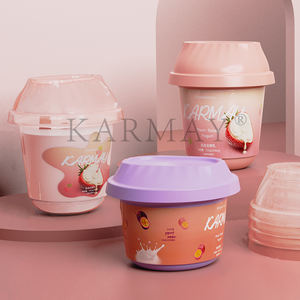 IML Logo Design PP Plastic 227ml a prueba de fugas Taza desechable de yogur congelado Fabricantes - Product Image 6