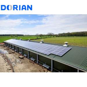 อาคารฟาร์มสัตว์ปีกสำหรับไก่5000โครงสร้างเหล็กสำเร็จรูปขนาดเล็กดีไซน์ใหม่ - Product Image 3