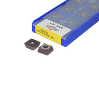 Plaquettes de fraisage ZCC CT SPGT050204-PM YBG225 SPGT090408-EM YBG212 SPGT140512-EM pour acier inoxydable haute dureté, MOQ 10 pièces/boîte