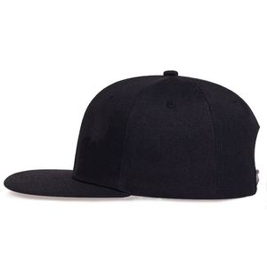 Casquette Snapback en Coton Classique de Haute Qualité avec Logo Personnalisé, 6 Panneaux, Couronne Haute, Casquettes Snap Back Ajustables, Casquettes de Baseball - Product Image 3