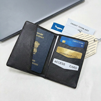 Porta Pasaportes Multifuncional de Alta Calidad, Impresión Bajo Demanda, Personalizado en Cuero PU, para Documentos de Viaje de Negocios