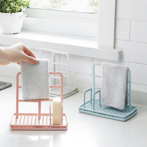 Support de rangement pour torchons Spring Festival Association avec porte-savon pour comptoir de cuisine et drainage - Product Image 1
