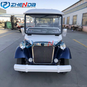 <span class=keywords><strong>Coche</strong></span> de turismo Vintage con batería de 8 plazas, carrito de Golf eléctrico, Vintage, aprobado por la CE - Product Image 4