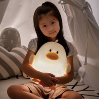 Nouveaux produits explosifs mignon bébé oreiller de couchage lampe à LED blanc peluche veilleuse jouet