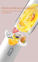 Nouveau Mixeur Portable Mini 2026 en Promotion, Rechargeable USB, Mixeur à Main, Préparateur de Smoothies aux Fruits, Extracteur de Jus Électrique pour l'Extérieur