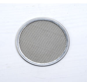 50 100 300 500 माइक्रोन विभिन्न आकार 304 316 स्टेनलेस स्टील वायर मेष फिल्टर डिस्क फ्लैट आकार जाल स्क्रीन - Product Image 1