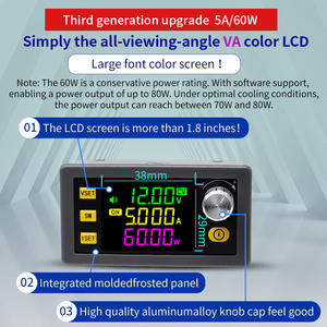 Régulateur de tension DC réglable XY-SK6 NC, alimentation à tension constante, module de charge solaire 3 générations - Product Image 5