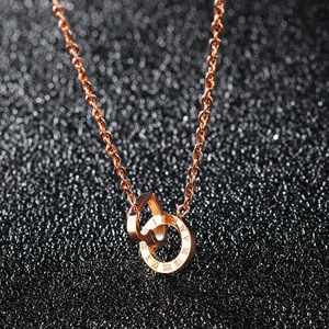 Collar <span class=keywords><strong>de</strong></span> acero inoxidable <span class=keywords><strong>con</strong></span> diseño <span class=keywords><strong>de</strong></span> corazón y letras <span class=keywords><strong>de</strong></span> <span class=keywords><strong>Roma</strong></span> para mujer, Gargantilla <span class=keywords><strong>con</strong></span> diseño <span class=keywords><strong>de</strong></span> corazón, para regalo <span class=keywords><strong>de</strong></span> San Valentín - Product Image 2