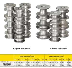 Máquina dobladora de tubos eléctrica semiautomática Máquina dobladora de tubos de acero inoxidable - Product Image 3