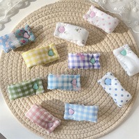 Kit d'organisation de câbles de voyage, boucle de rangement de câbles, enrouleur de cordon de chargeur en tissu polyester mignon, organisateur de câbles de bureau
