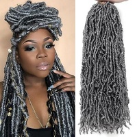 Faux Locs Crochet Hair African Dreadlocks European and American Domestic Silk Model 013