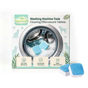 Effervescent Tabs for Washing Machine <strong>Cleaner</strong> Remove Pet Hair <strong>Limescale</strong> Odor Eco OEM CE RoHS Certified Tablets - Product Image 1