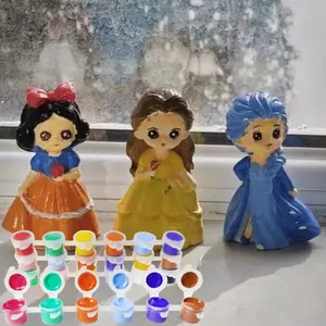 KHY新款涂鸦教育手绘玩具儿童Diy马克杯石膏绘画工艺套装