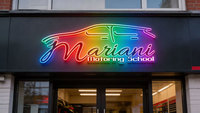 Letras 3D con Iluminación LED RGB, Personalizadas, Impermeables, con Perforación Lateral, Cambio de Color, Letrero Luminoso