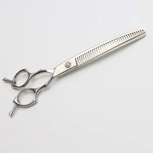 Best selling 7.5 inches 35tooth tool chunker shear pet grooming scissors curved chunker